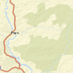 Puyo Street Map