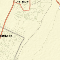 Athi River Street Map