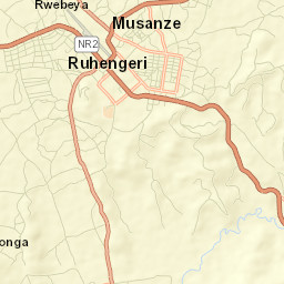 Musanze Street Map
