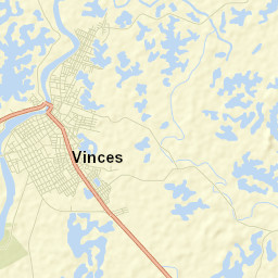 Vinces Street Map