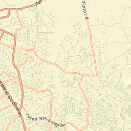 Kota Jambi Street Map