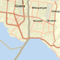Goma Street Map