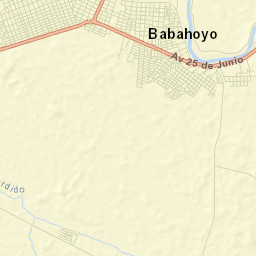 Babahoyo Street Map