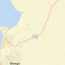 Inongo Street Map