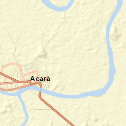 Acará Street Map
