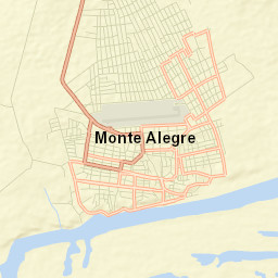 Monte Alegre Street Map