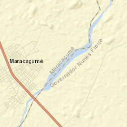 Maracaçumé Street Map
