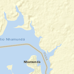 Nhamundá Street Map