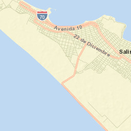 Salinas Street Map