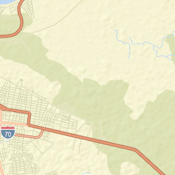 Santa Elena Street Map