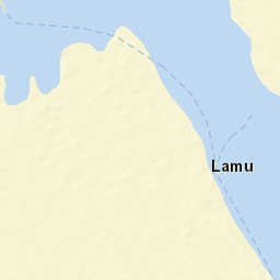 Lamu Street Map
