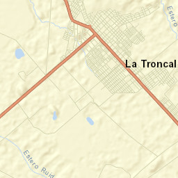 La Troncal Street Map