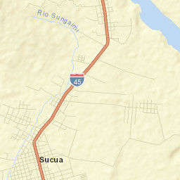 Sucúa Street Map