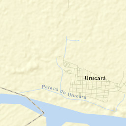 Urucará Street Map
