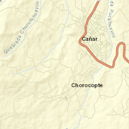 Cañar Street Map