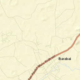 Barabai Street Map
