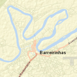Barreirinhas Street Map