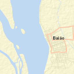Baião Street Map