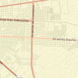 Parnaíba Street Map