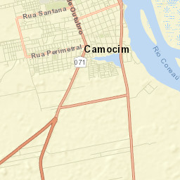 Camocim Street Map