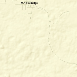 Mossendjo Street Map