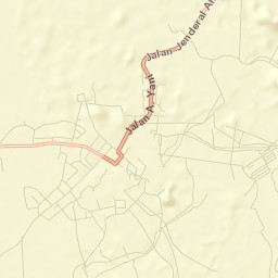 Kabupaten Belitung Timur Street Map