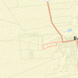 Bela Cruz Street Map