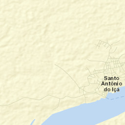 Santo Antônio do Içá Street Map