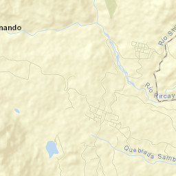 Cantón San Fernando Street Map