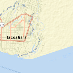 Itacoatiara Street Map