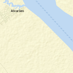 Alvarães Street Map