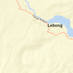 Kabupaten Lebong Street Map
