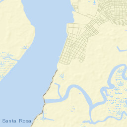 Puerto Bolívar Street Map