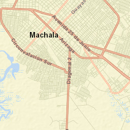 Machala Street Map