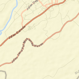 Lubuklinggau Street Map