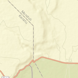 Mto wa Mbu Street Map