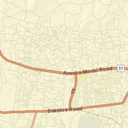 Arusha Street Map