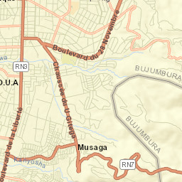 Bujumbura Street Map