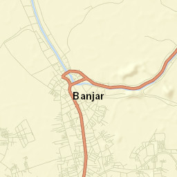 Kota Banjar Baru Street Map