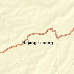Kabupaten Rejang Lebong Street Map