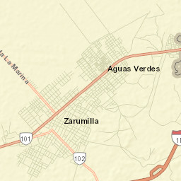 Zarumilla Street Map