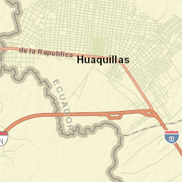 Huaquillas Street Map
