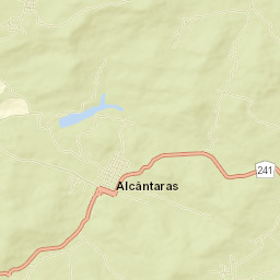 Alcântaras Street Map