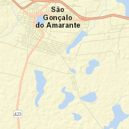 São Gonçalo do Amarante Street Map