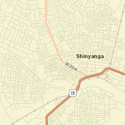 Shinyanga Street Map