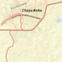 Chapadinha Street Map
