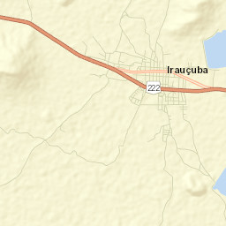 Irauçuba Street Map