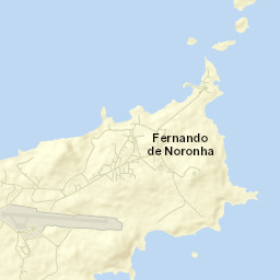 Fernando de Noronha (Distrito Estadual) Street Map