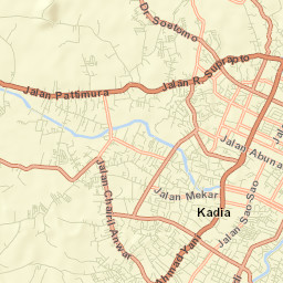 Kendari Street Map