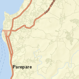 Kota Parepare Street Map